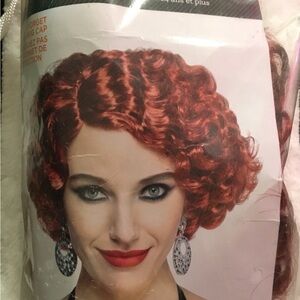 Curly Red Wig for Women